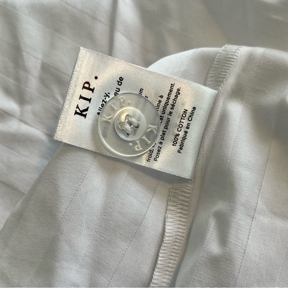 KIP. Premium Cotton Pajama Set in Lily White - Picture 9 of 16